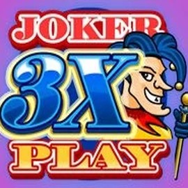 3x Joker Play slot icon by iSoftBet, available at Jackpot Casino