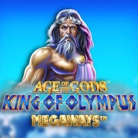 Age Of The Gods: King of Olympus Megaways casino game by Origins – featured logo at Jackpot Casino