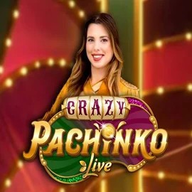 Crazy Pachinko logo by Evolution at Jackpot Casino