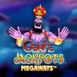 Genie Jackpots Megaways logo by Blueprint Gaming Jackpot Casino