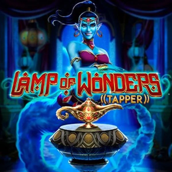 Lamp Of Wonders Tapper by Greentube, showcased at jackpot-nl.com – game logo