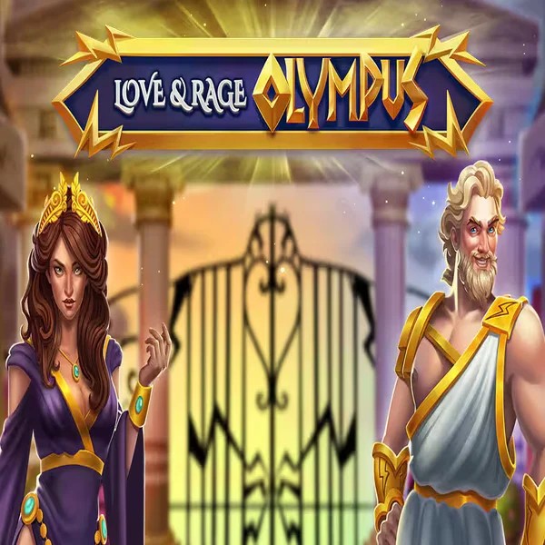 Slots logo of Love and Rage Olympus from Greentube at Jackpot Casino