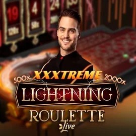 XXXtreme Lightning Roulette logo by Evolution Jackpot Casino
